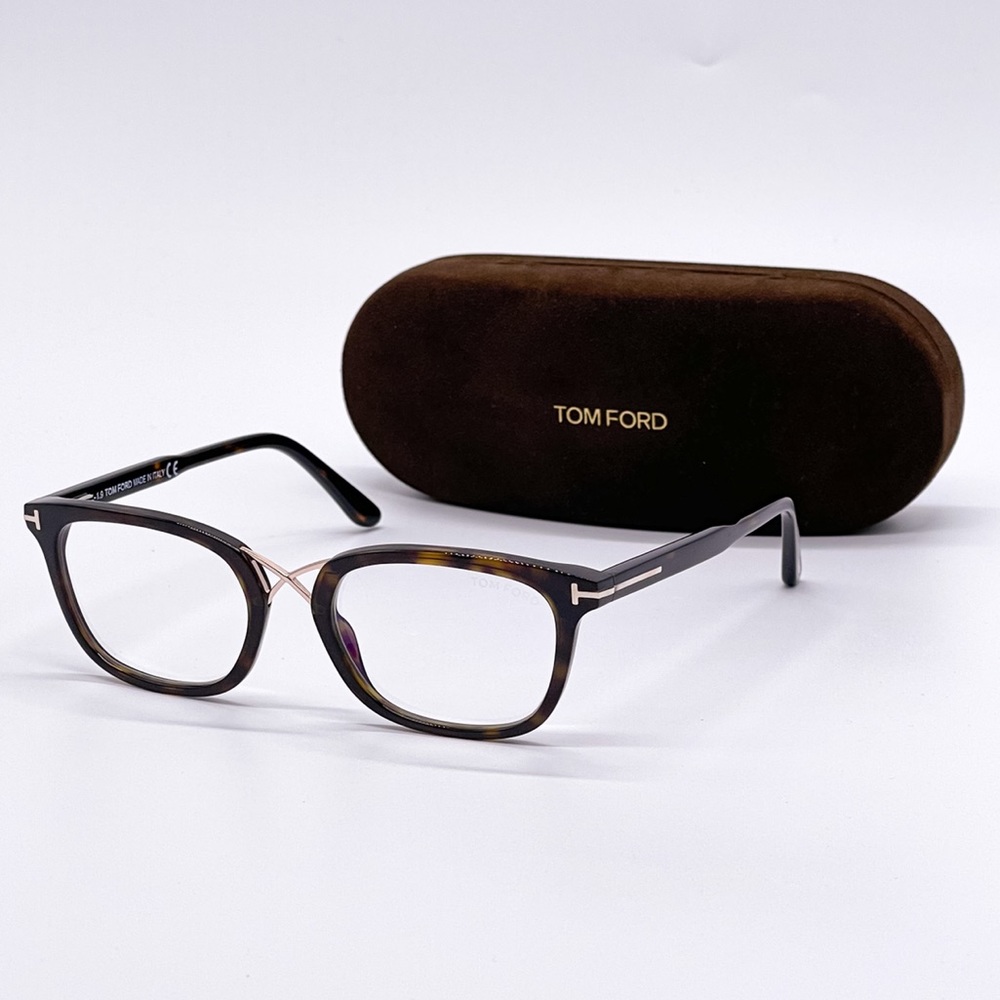 NEW TOM FORD FT5637/B 052 + AR COATING EYEGLASSES FT 5637-B TOM FORD TF5637 - Picture 2 of 11